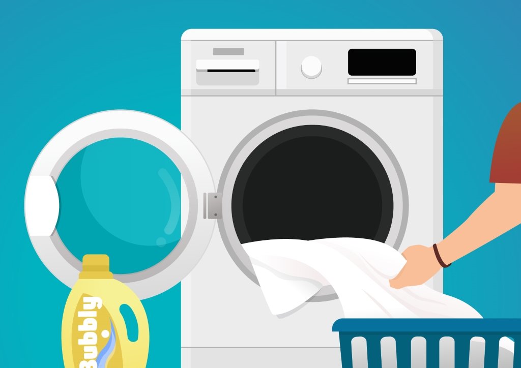 Matratzenbezug waschen - der Bezug bedarf besonderer Pflege