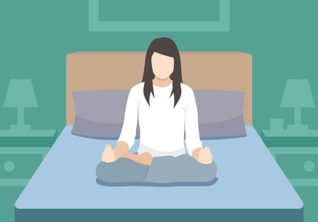 Meditation zum Einschlafen - besserer Schlaf durch einfache Entspannungsübungen