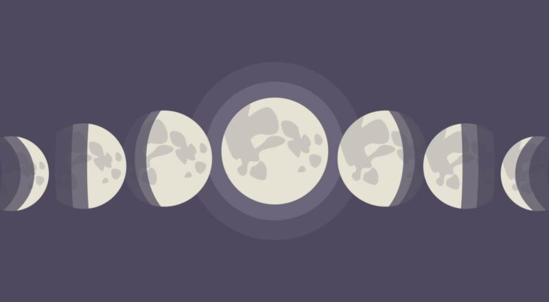 Mondphasen: Das sind die verschiedenen Erscheinungsbilder des Mondes.