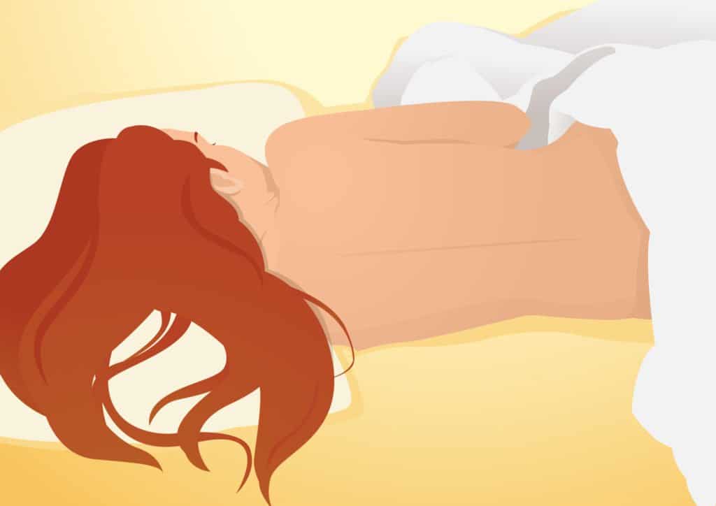 Nackt schlafen - es kann Vorteilen und Nachteile mit sich bringen
