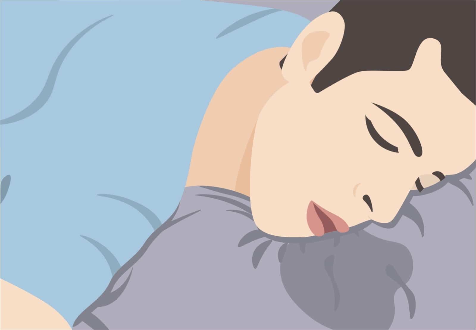 Sabbern im Schlaf: Es ist meist unbedenklich und keine Krankheit.