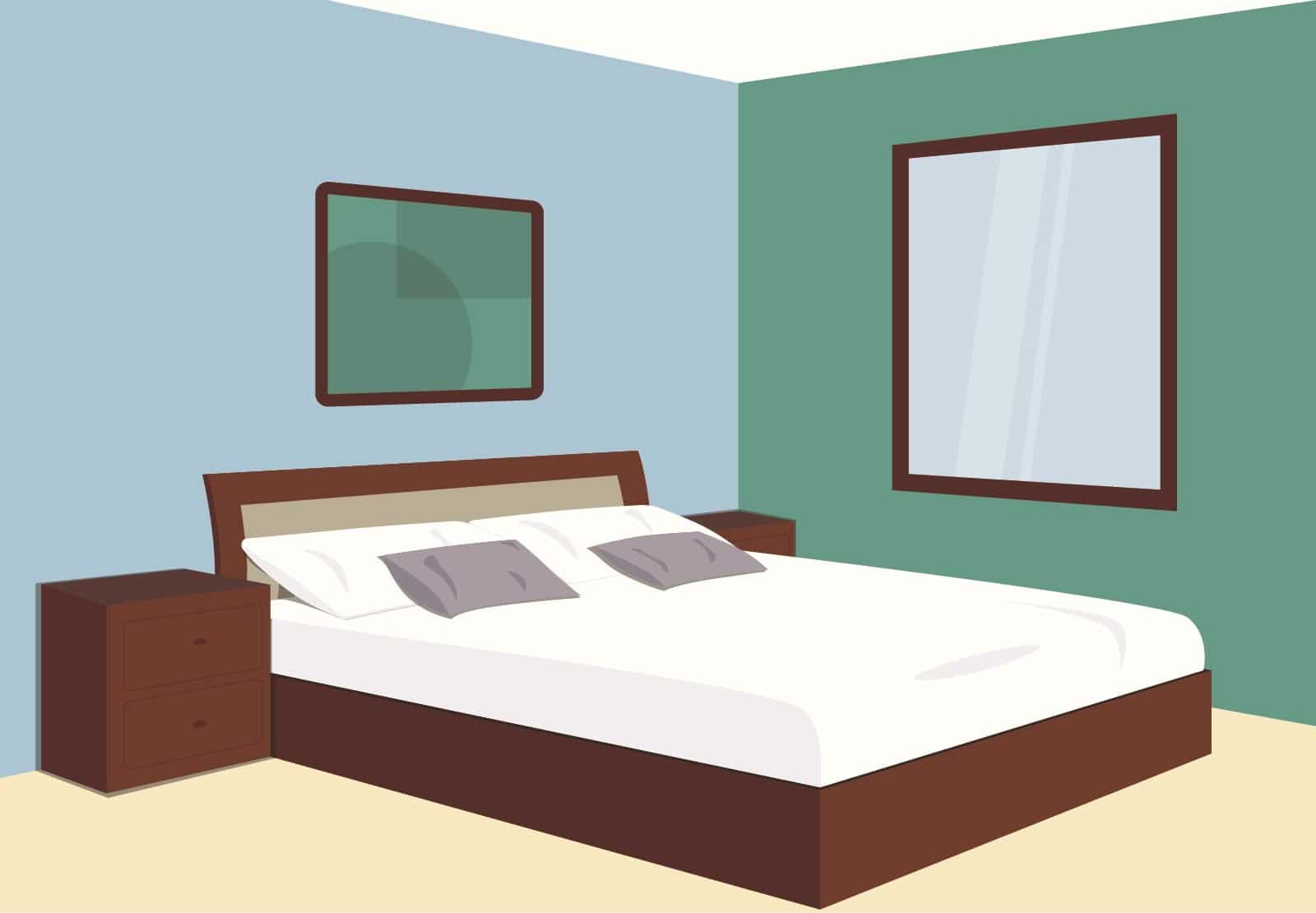 Schlafzimmerfarben: Sie können sogar Einfluss darauf haben, wie gut oder schlecht wir schlafen.