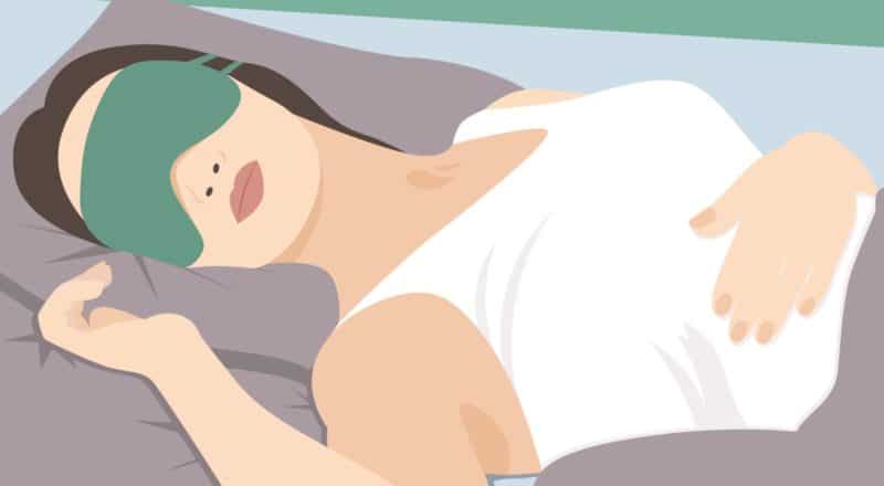 Schönheitsschlaf: Eine ausreichende Schlafdauer fördert die Hautgeneration.